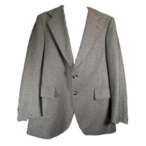 Boyd's Philadelphia 100% Pure New Wool Tweed Sport Coat Men 38R Double Vented